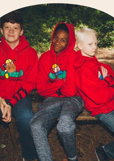 boys in camp hoodies - mobile